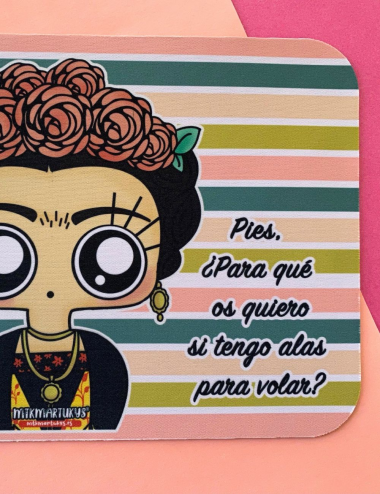 Alfombrilla ratón Frida Kahlo